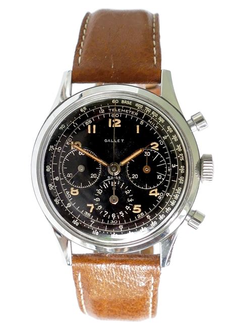 jim clark gallet chronograph